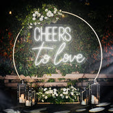 Chees to love Neon Sign